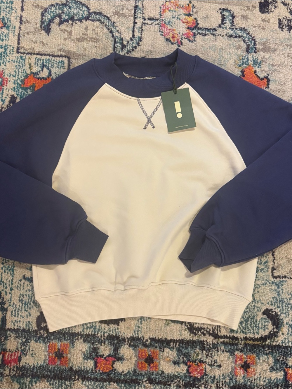 Daily Drills Heavyweight Vintage Raglan Crew